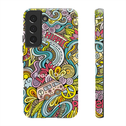 Peace. Out. / Hippie Love Samsung Case