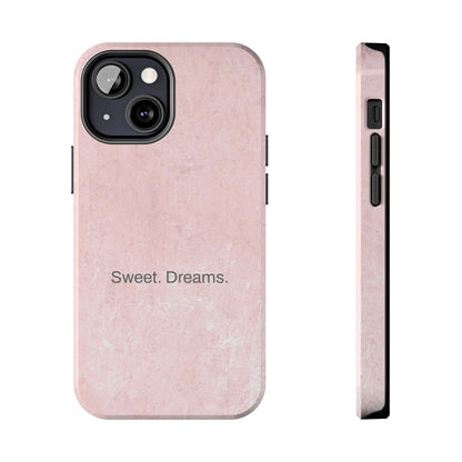 Sweet. Dreams. / Pink Pastel iPhone Case