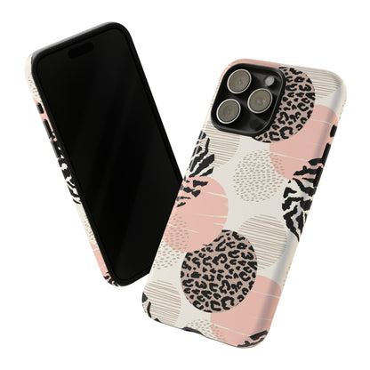 iPhone 15 Series Animal Circles / Tough Case