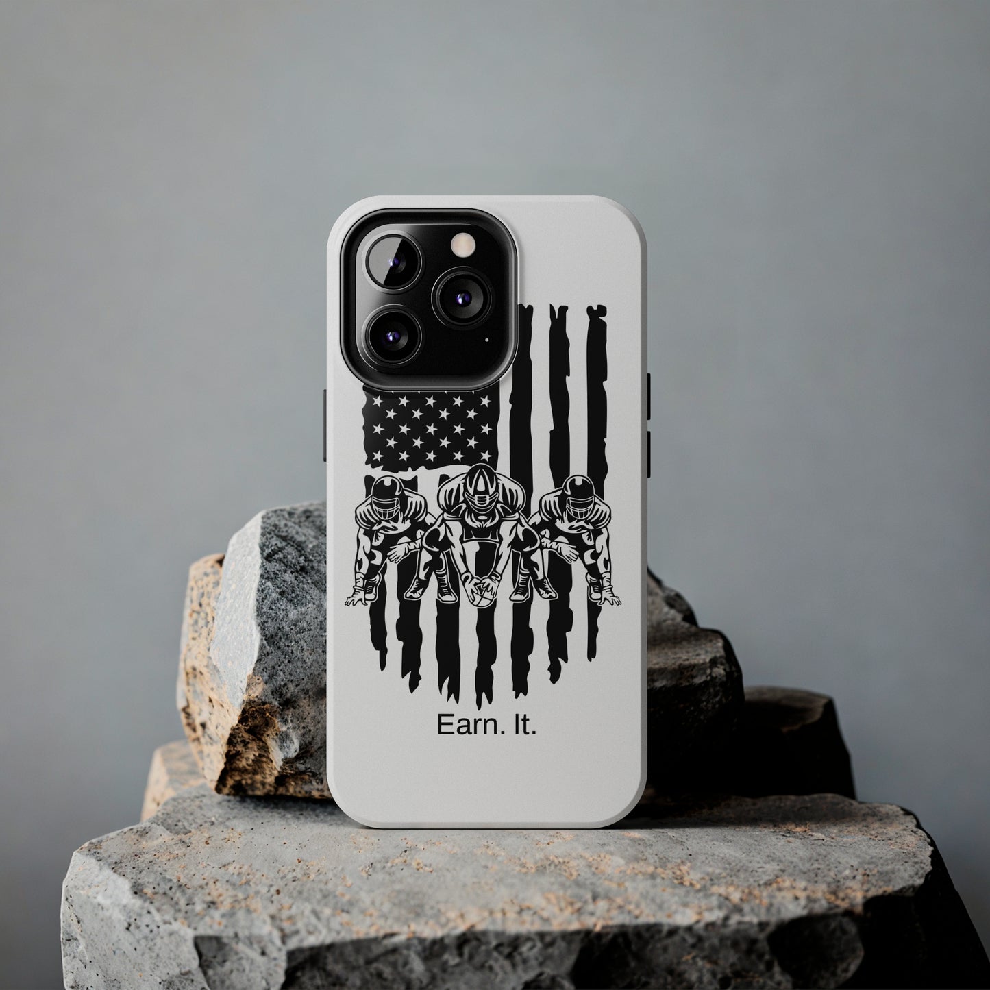 Earn. It. / Football iPhone Case