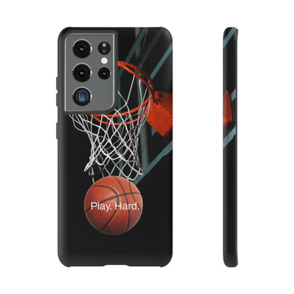 Play. Hard. / Basketball Samsung Case