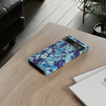 Violet & Blue Tie Dye Only / Google Pixel Tough Case