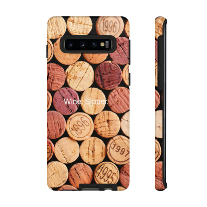 Wine. Sipper. / Pop The Cork Samsung Case