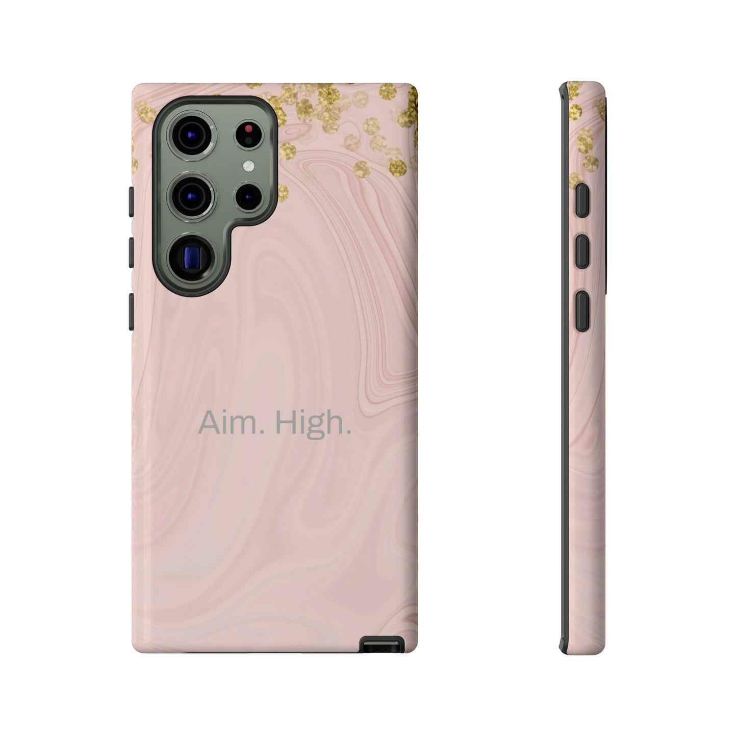 Aim. High. / Rose Gold Samsung Case