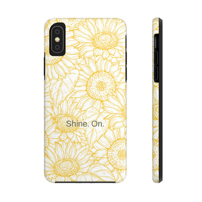 Shine. On. / You Are My Sunshine iPhone Case