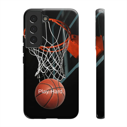 Play. Hard. / Basketball Samsung Case