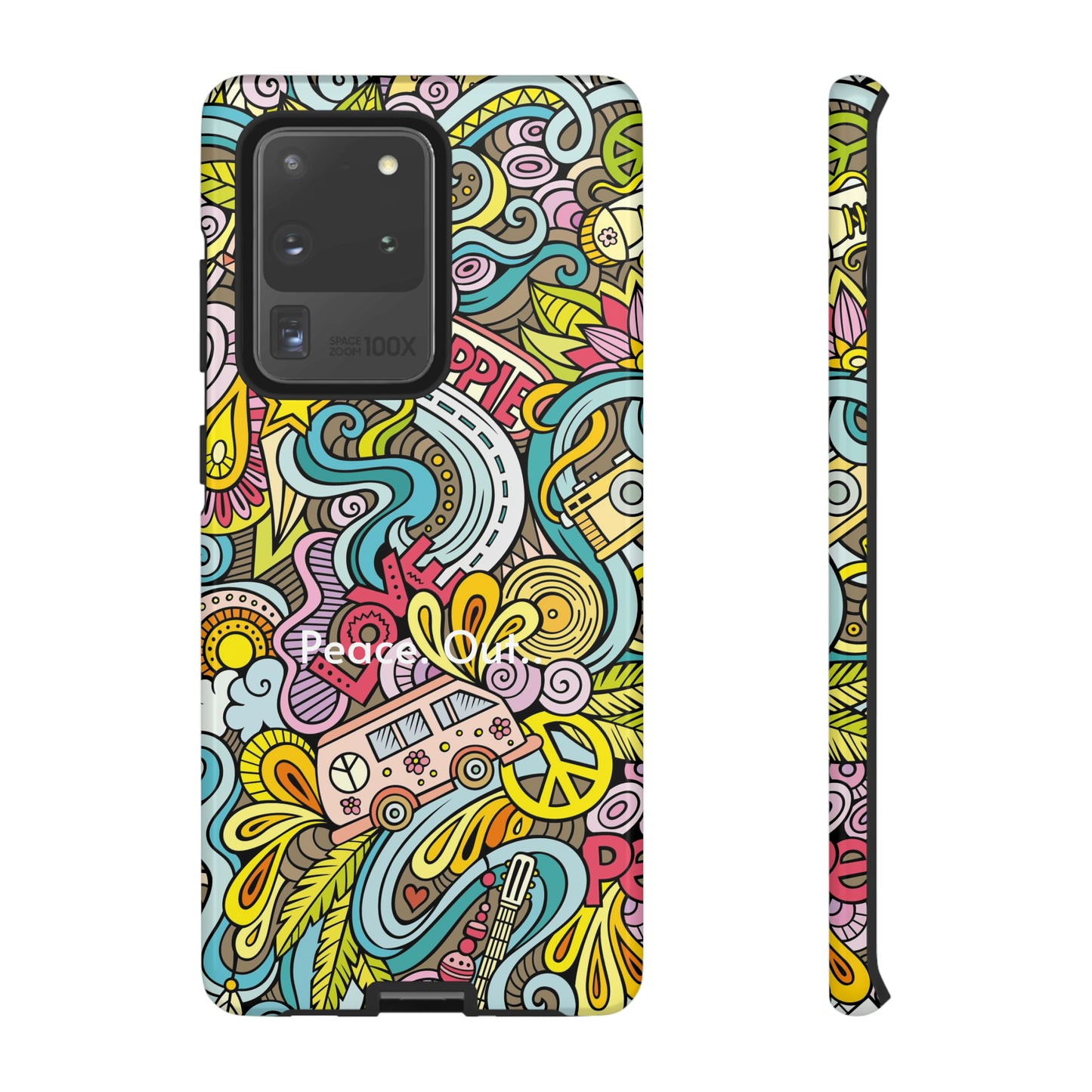 Peace. Out. / Hippie Love Samsung Case