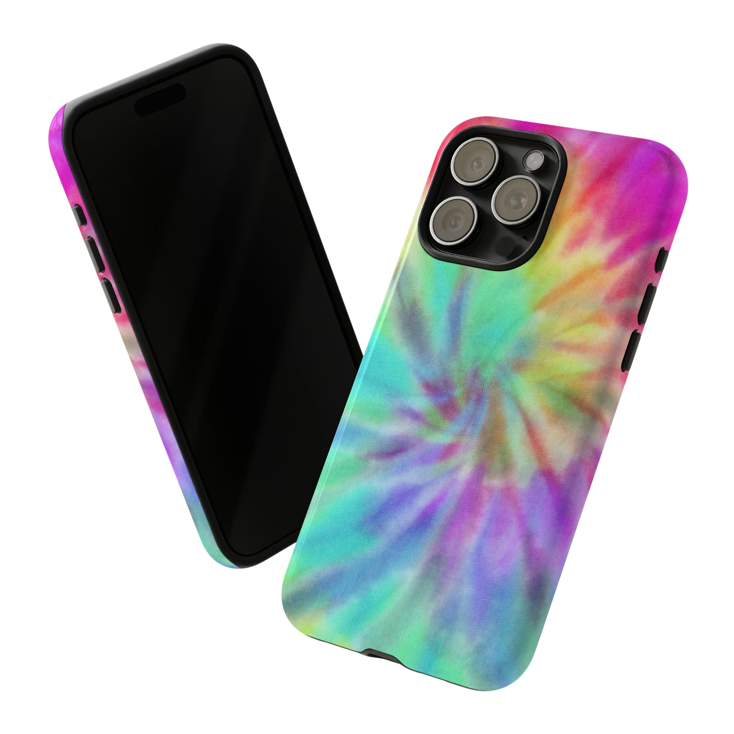 iPhone 15 Series Vibrant Tie Dye / Tough Case