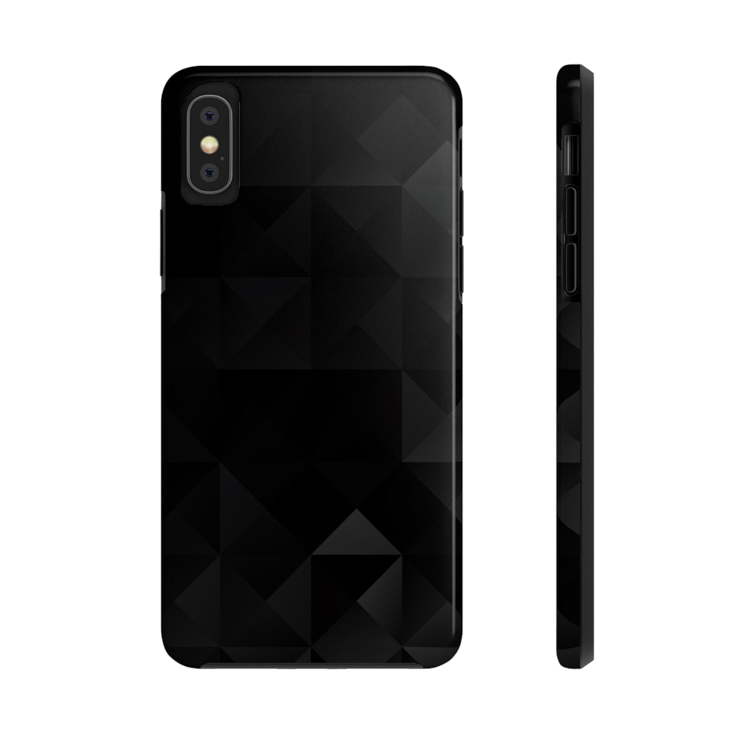 Black Grid Only / iPhone Case