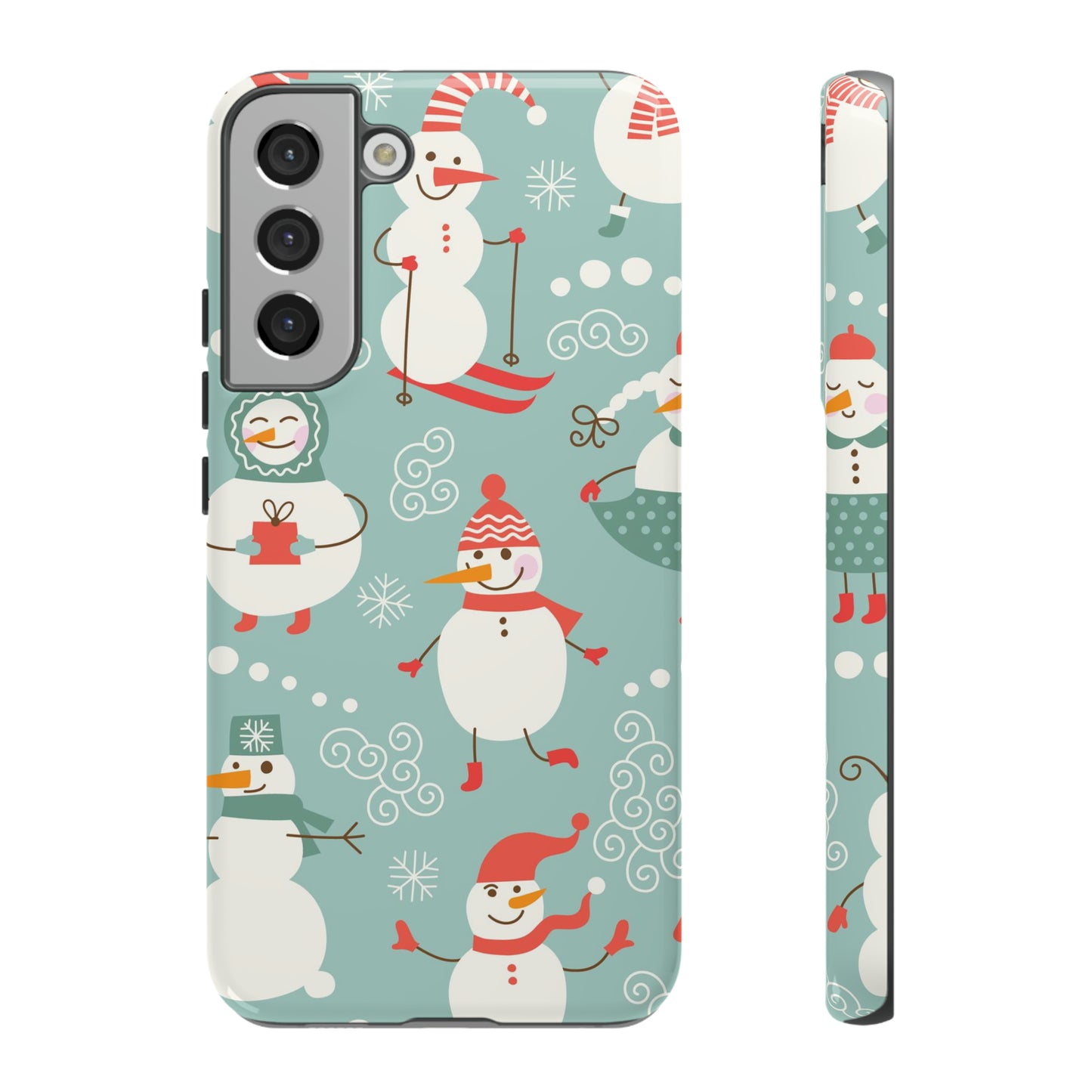 Cute Christmas Snowmen / Samsung Case