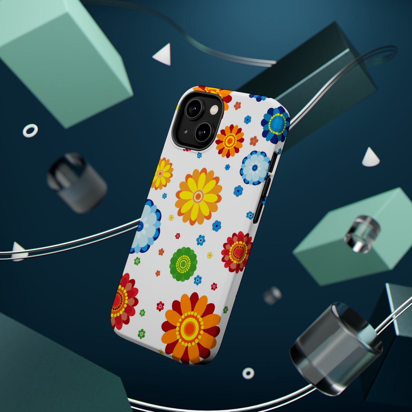 Dotted Flowers / MagSafe Tough Case