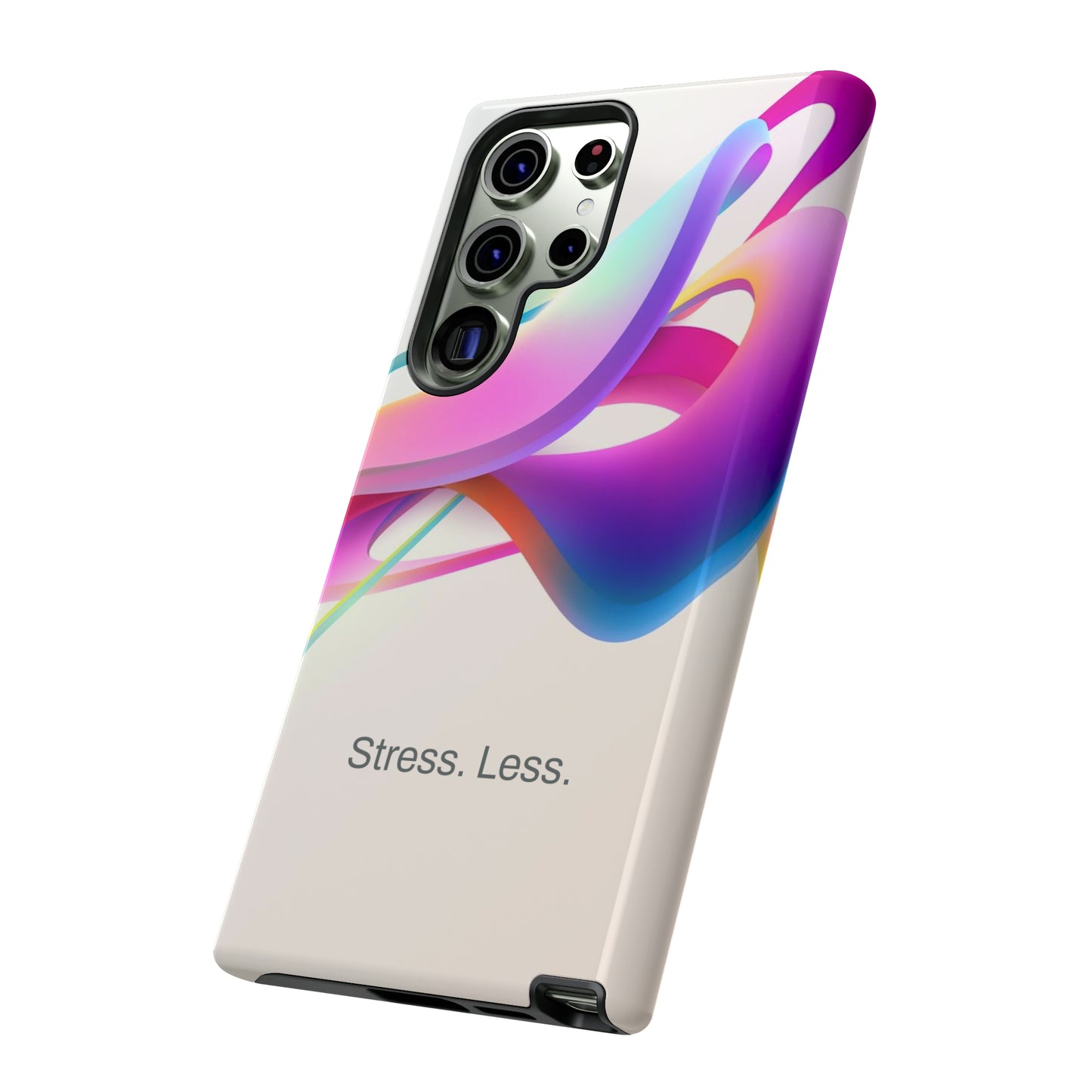 Stress. Less. / Happy Is Samsung Case