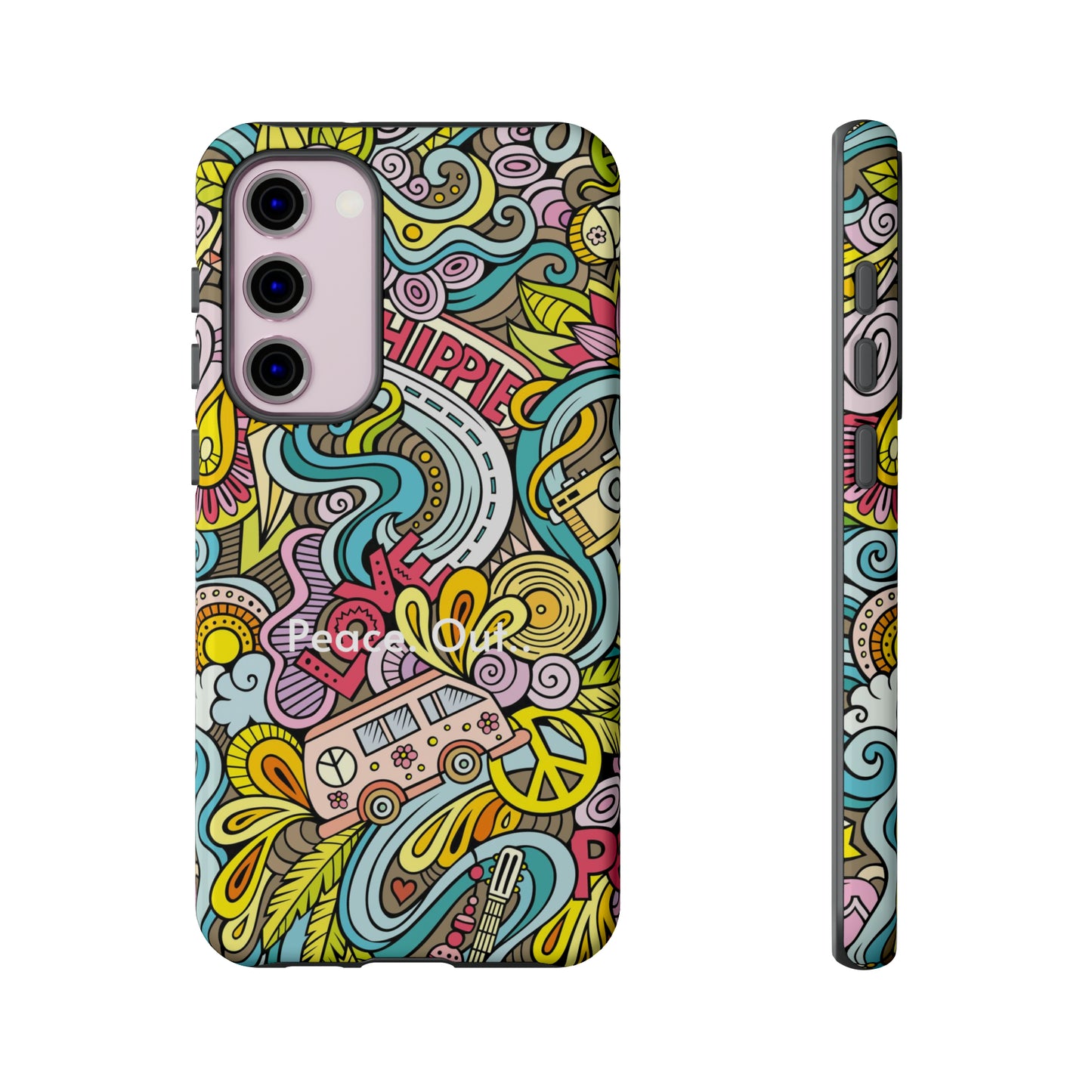 Peace. Out. / Hippie Love Samsung Case