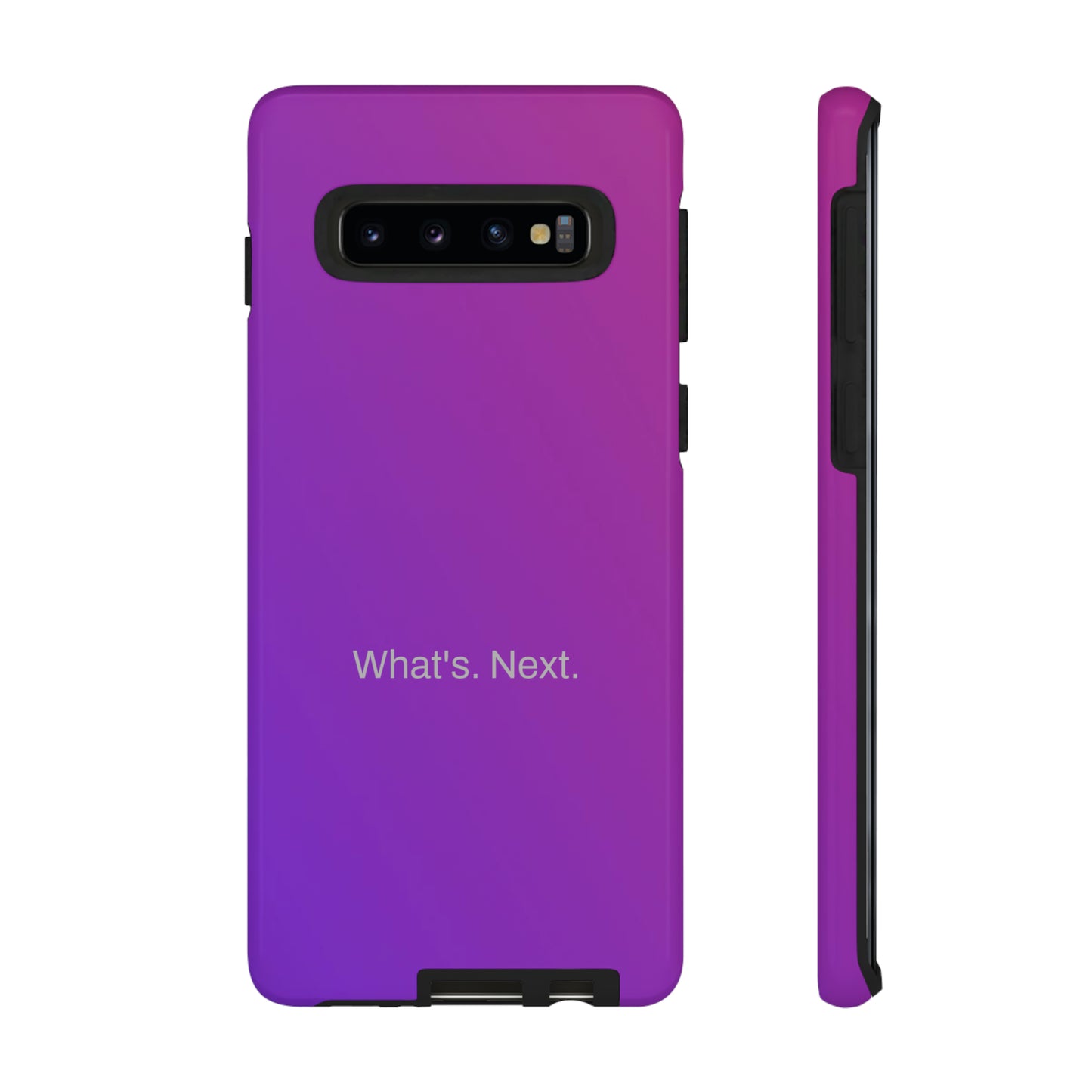 What's. Next. / Purple Fuchsia Samsung Case