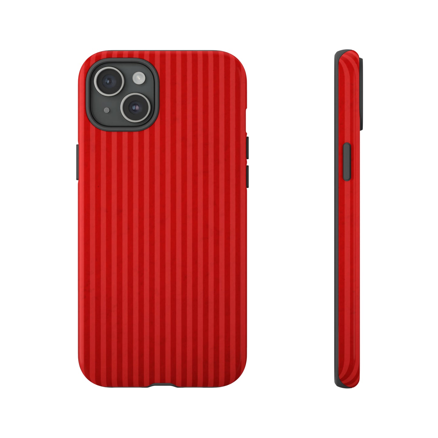 iPhone 15 Series Stripe Red / Tough Case