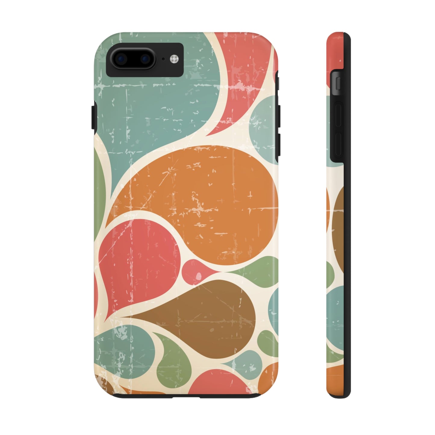 Retro Spatters Only / iPhone Case