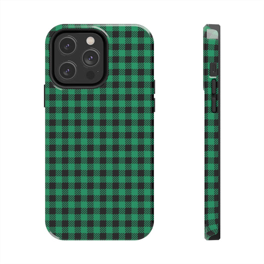 Christmas Lumberjack Green Only / iPhone Case