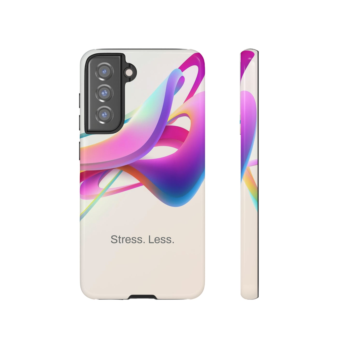 Stress. Less. / Happy Is Samsung Case