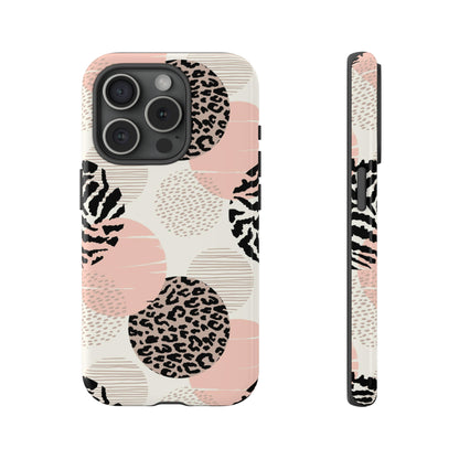 iPhone 15 Series Animal Circles / Tough Case