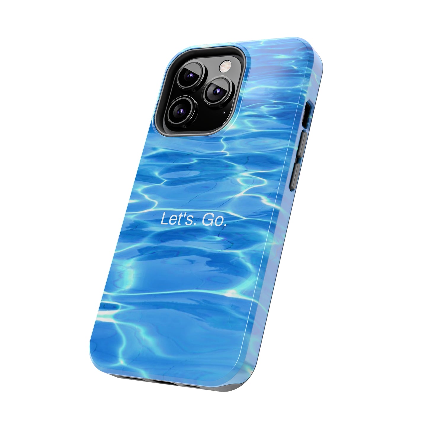 Let's. Go. / Pool Time iPhone Case