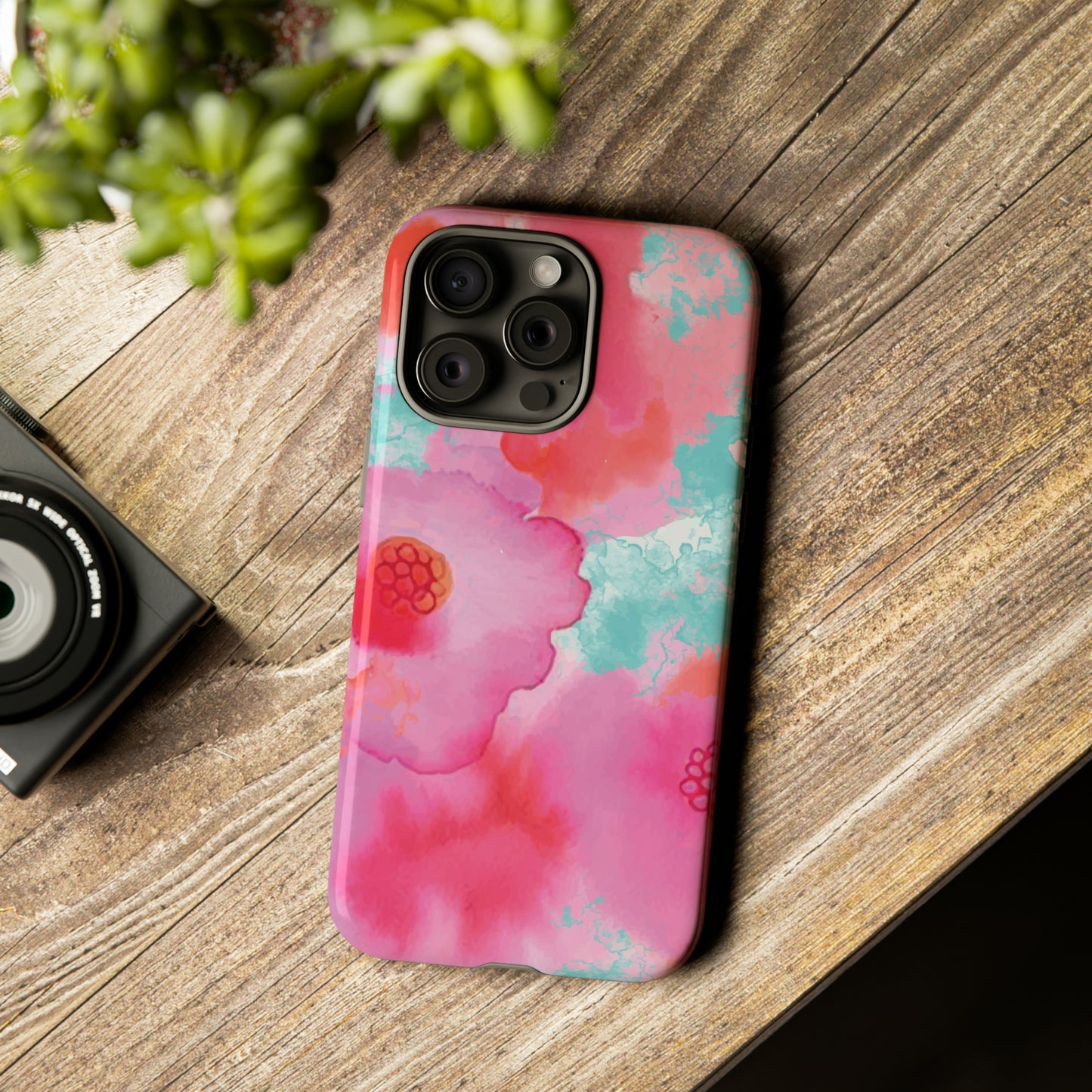 iPhone 15 Series Flower Garden / Tough Case