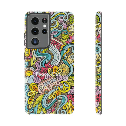 Peace. Out. / Hippie Love Samsung Case