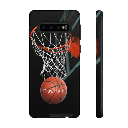 Play. Hard. / Basketball Samsung Case