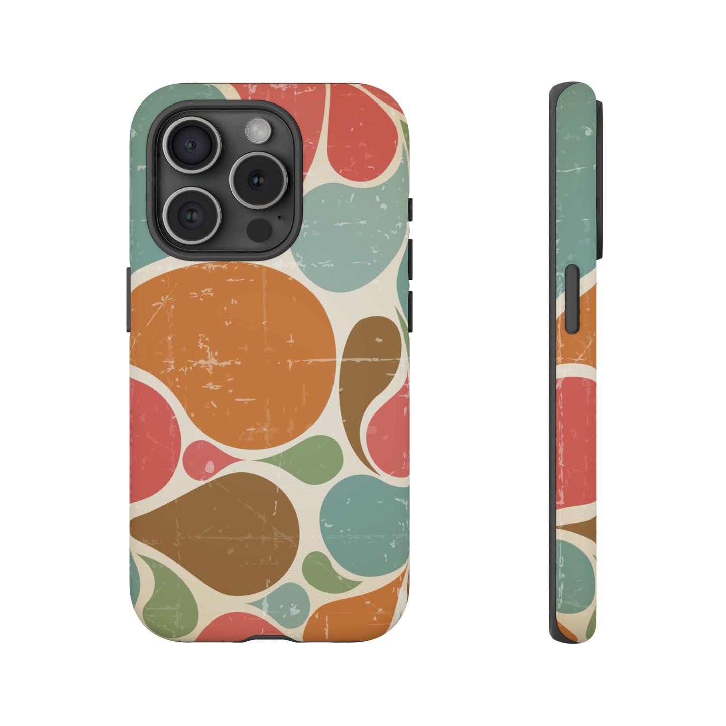 iPhone 15 Series Retro Spatters / Tough Case