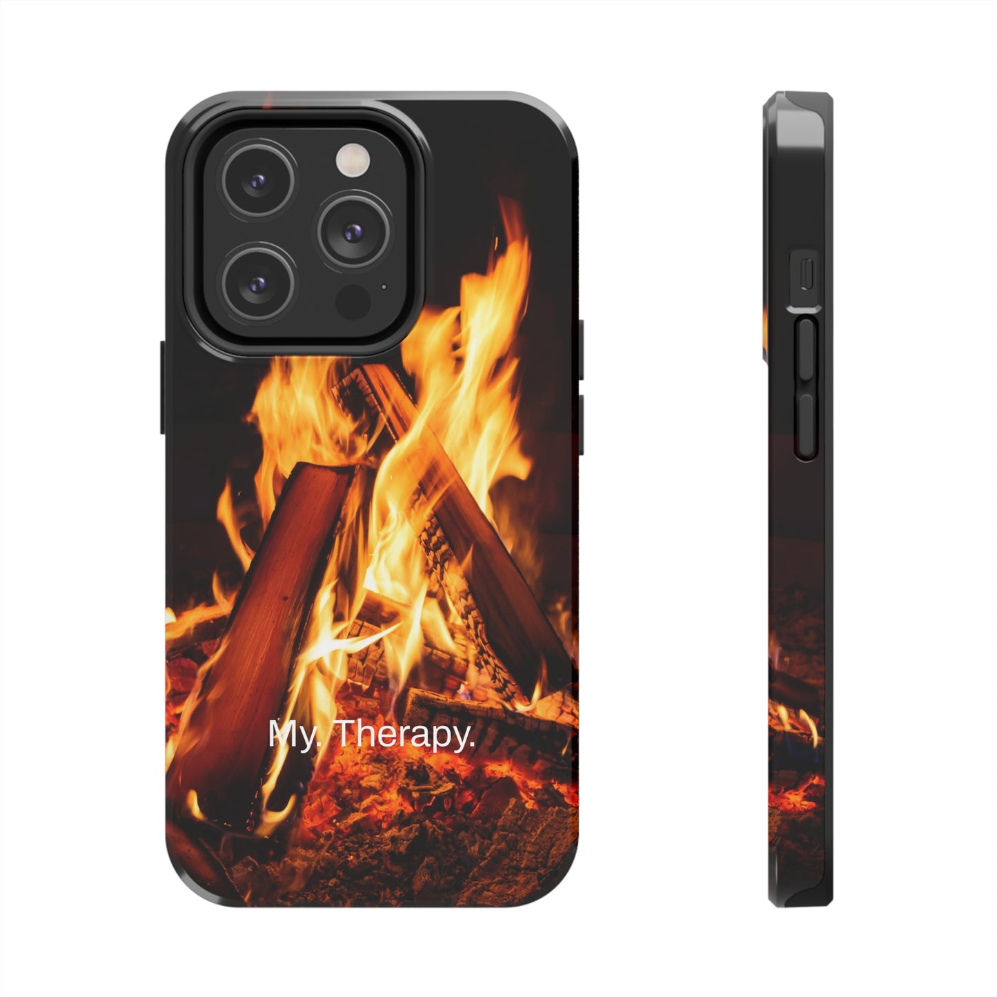 My. Therapy. / Fire Daze iPhone Case