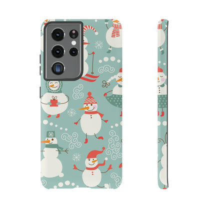 Cute Christmas Snowmen / Samsung Case