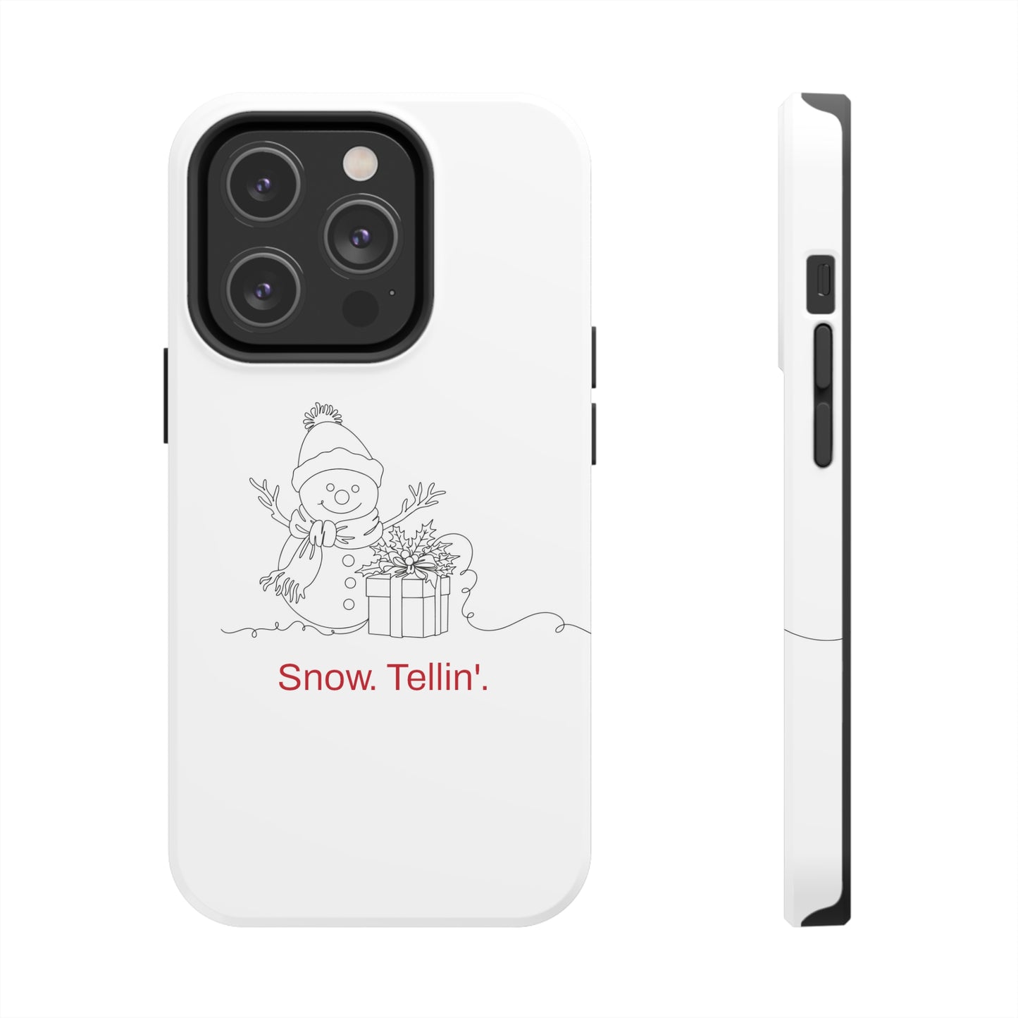 Christmas Snowman / iPhone Case