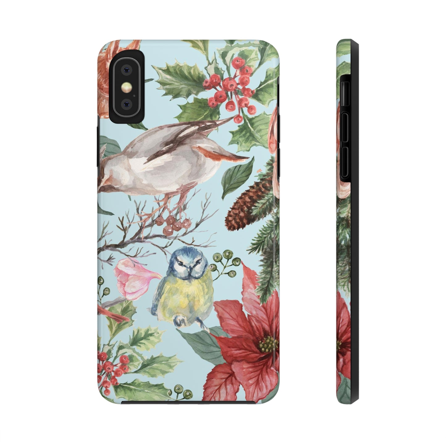 Holiday Christmas Birds / iPhone Case