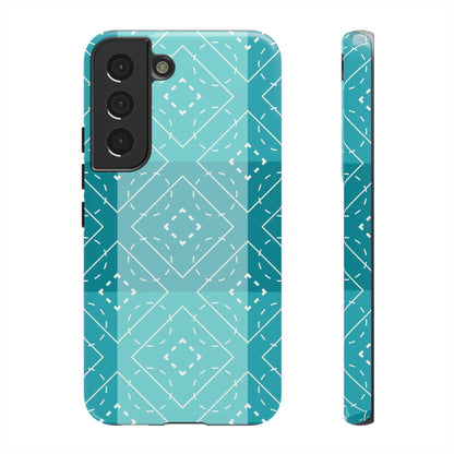 Creative Christmas Blue / Samsung Case