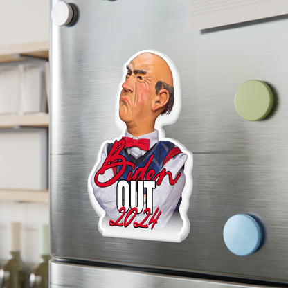 Biden Decal, Biden Out 2024 Presidential Election Sticker, Funny Biden Decal