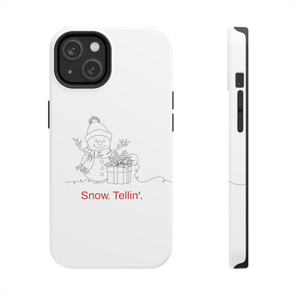 Christmas Snowman / iPhone Case