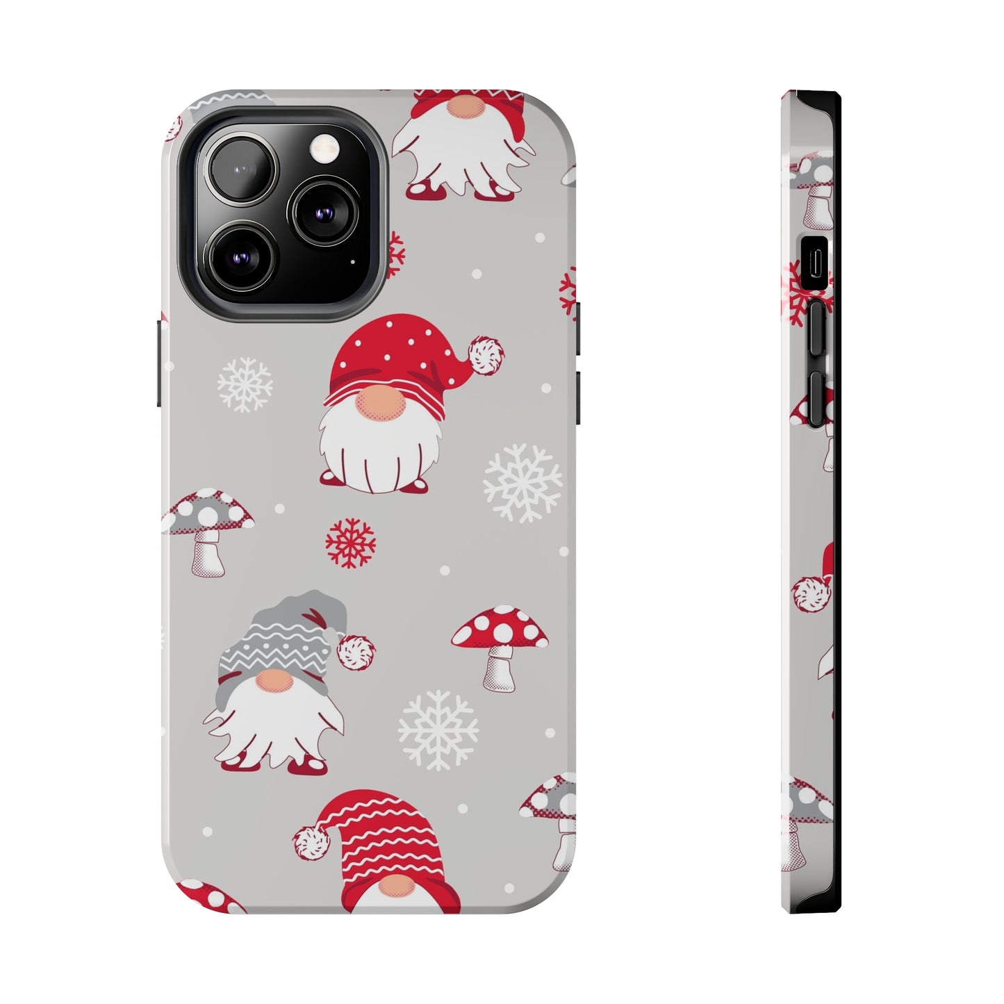 Christmas Santa Gnomes / iPhone Case