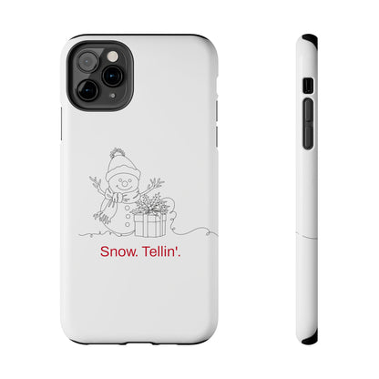 Christmas Snowman / iPhone Case