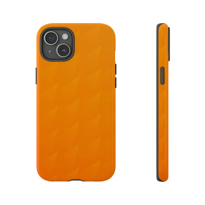 iPhone 15 Series Orange Triangle / Tough Case