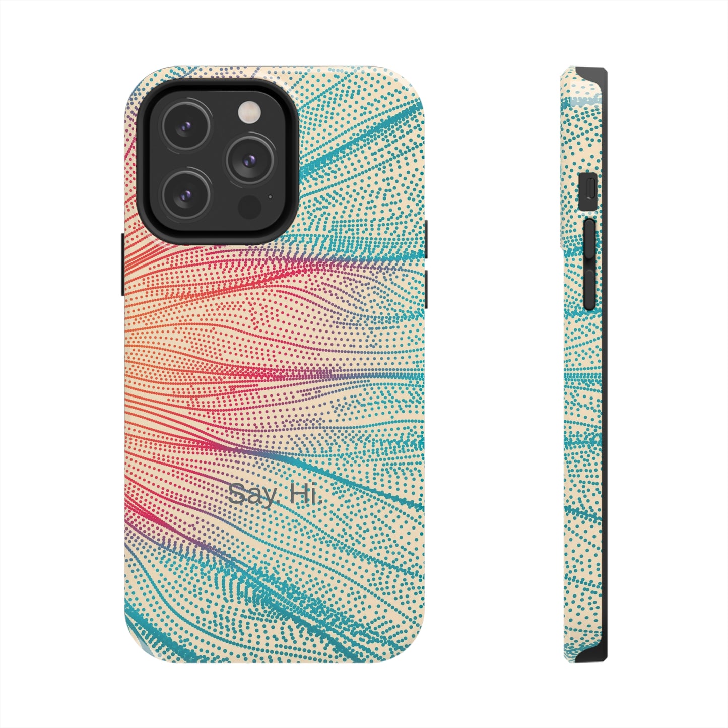 Say. Hi. / Calla Sings iPhone Case