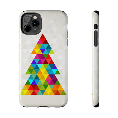 Rainbow Christmas Tree / iPhone Case