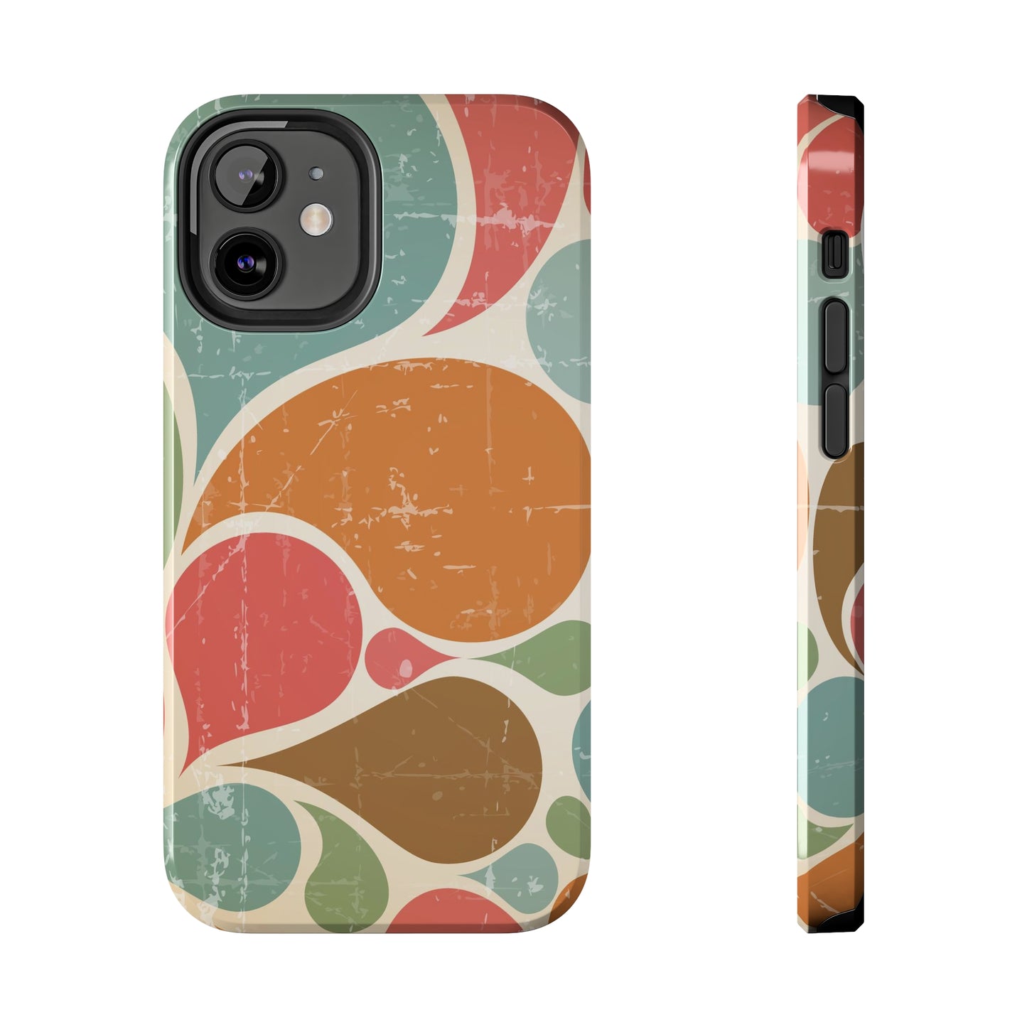 Retro Spatters Only / iPhone Case