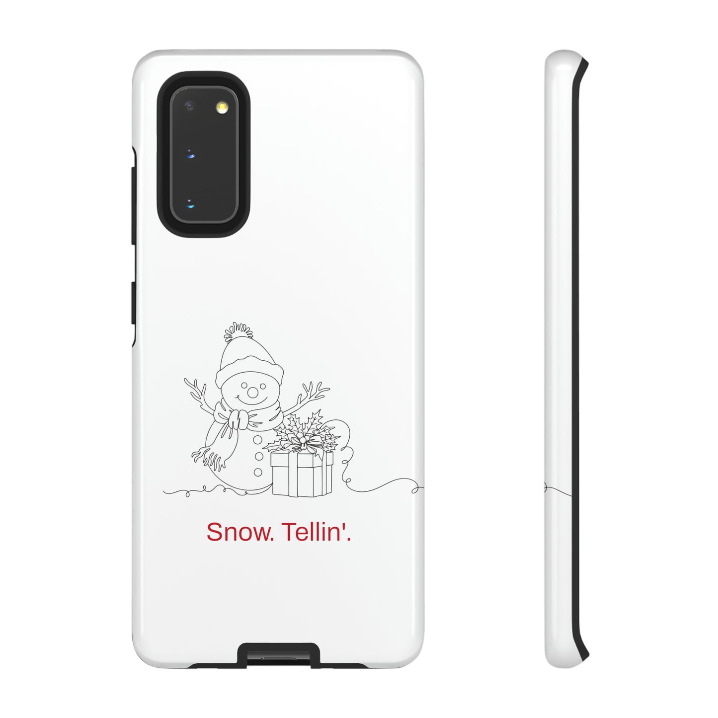 Christmas Snowman / Samsung Case