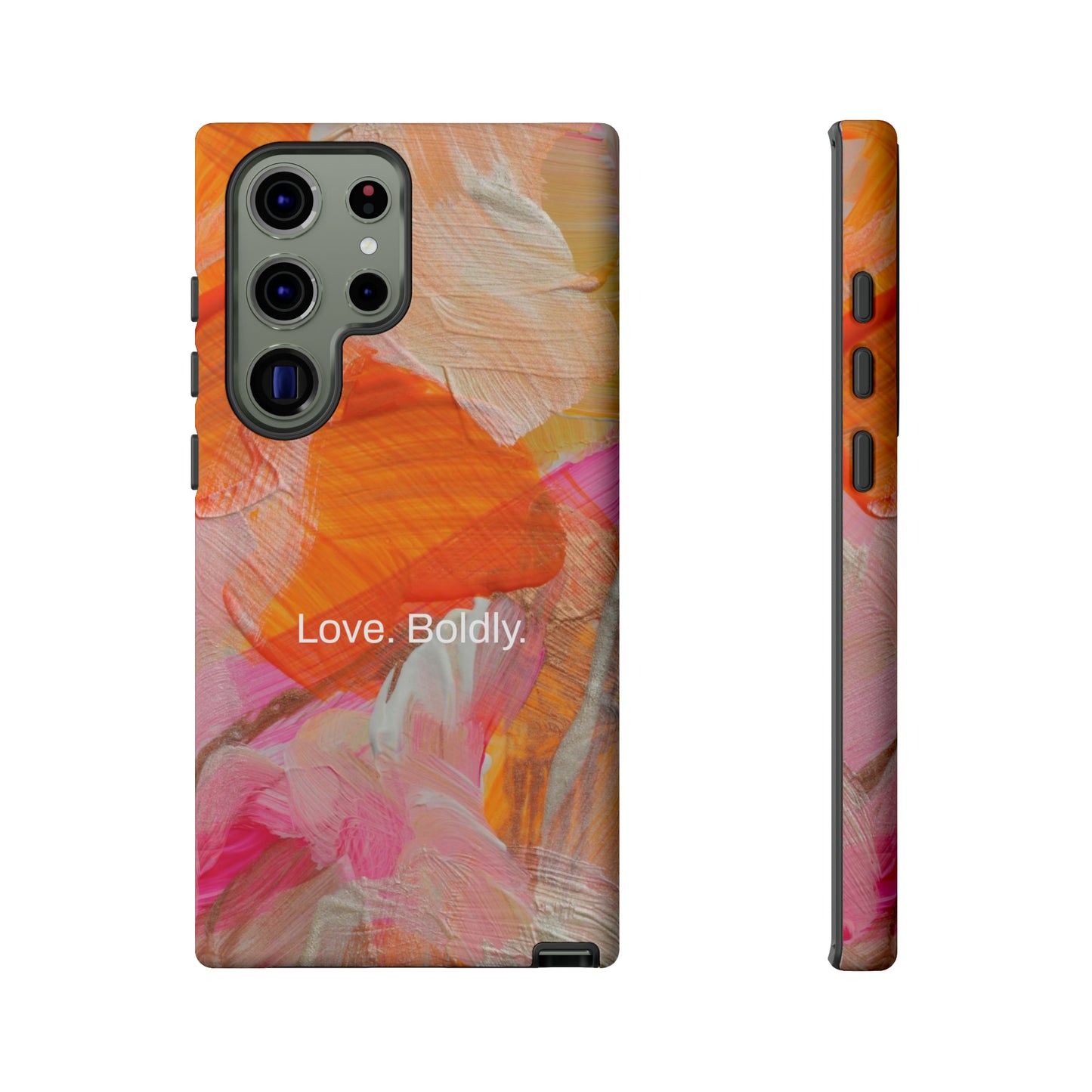 Love. Boldly. / Painted Lady Samsung Case