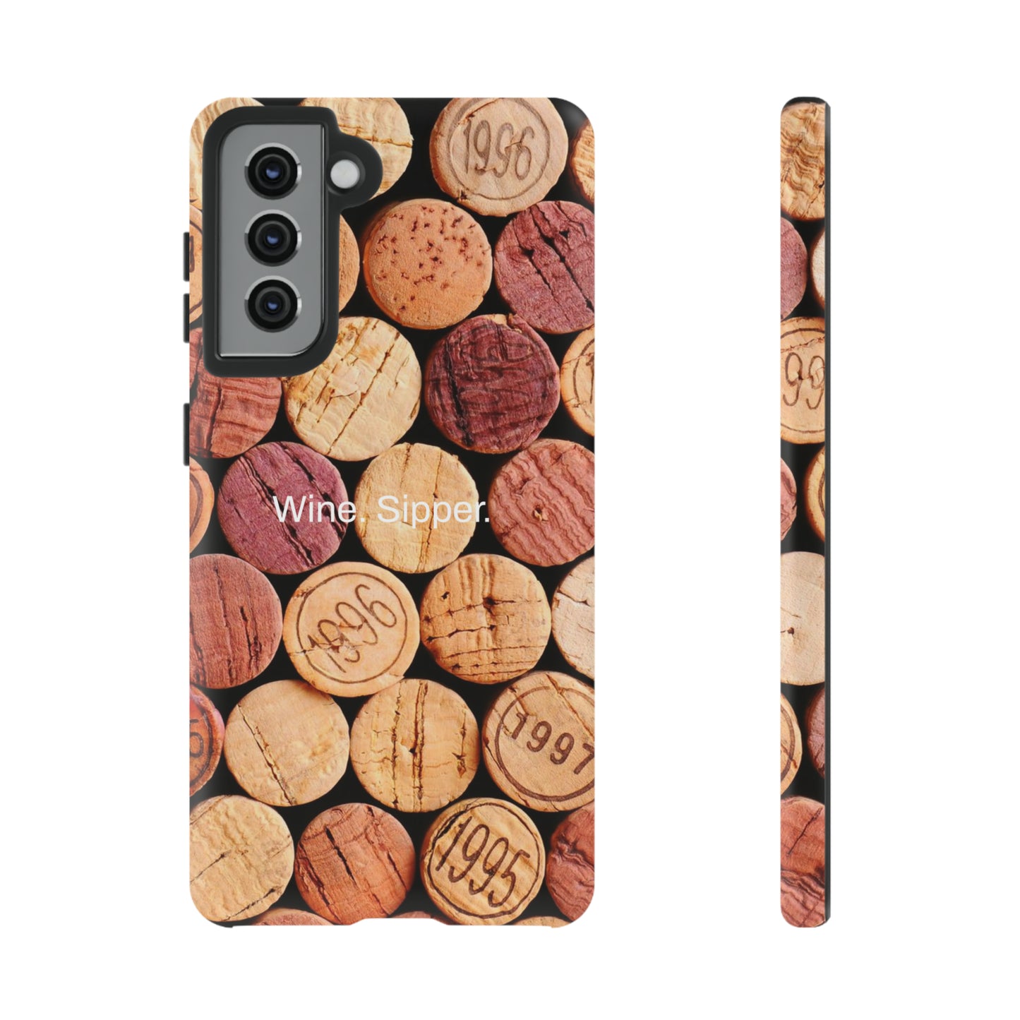 Wine. Sipper. / Pop The Cork Samsung Case