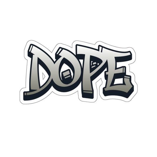 Dope Sticker, Sticker Meaning Cool or Awesome, Slang Sticker, Stickers For Teens, Word Sticker