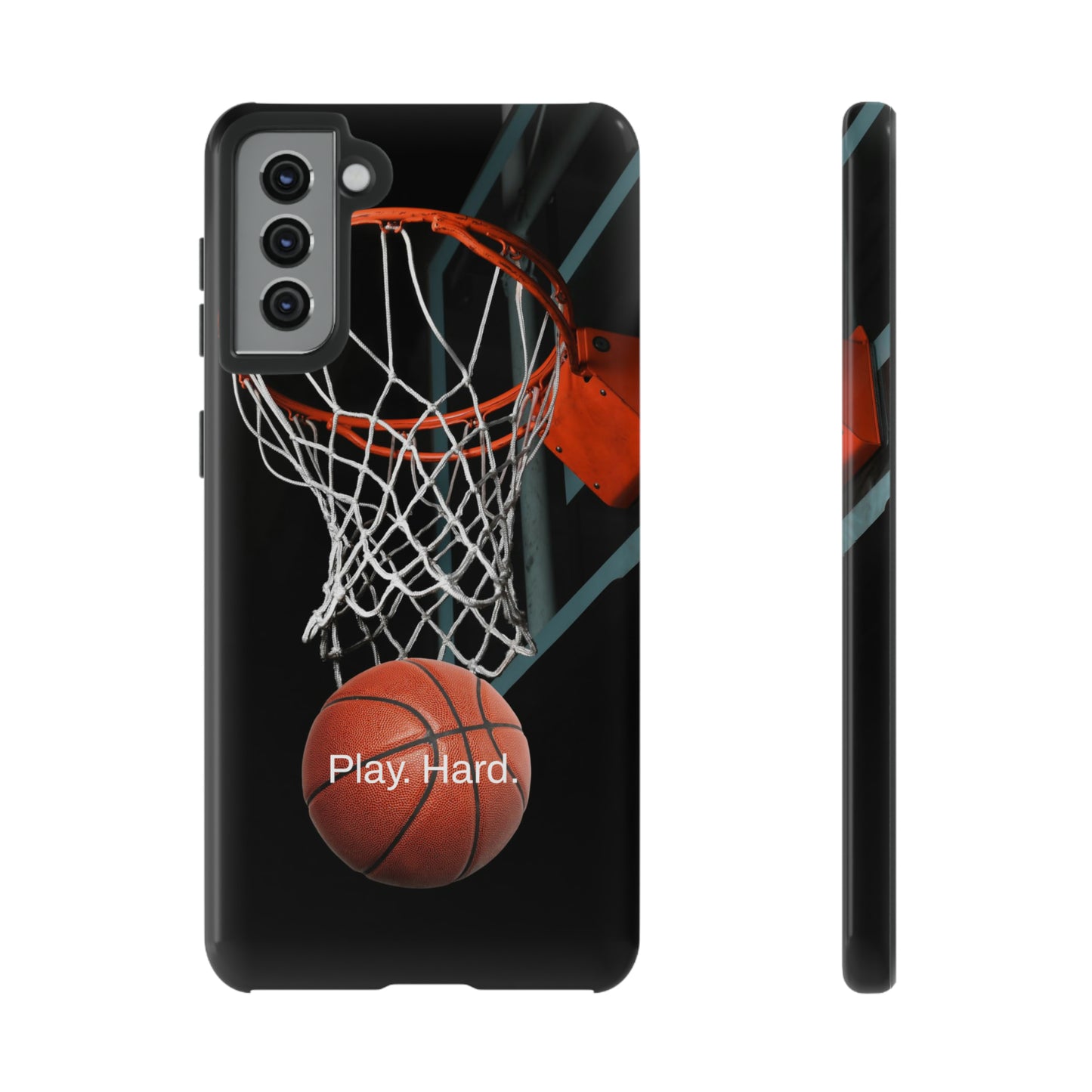 Play. Hard. / Basketball Samsung Case