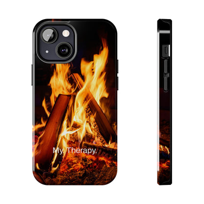 My. Therapy. / Fire Daze iPhone Case