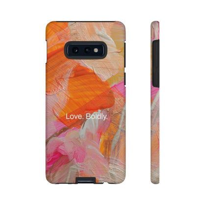 Love. Boldly. / Painted Lady Samsung Case