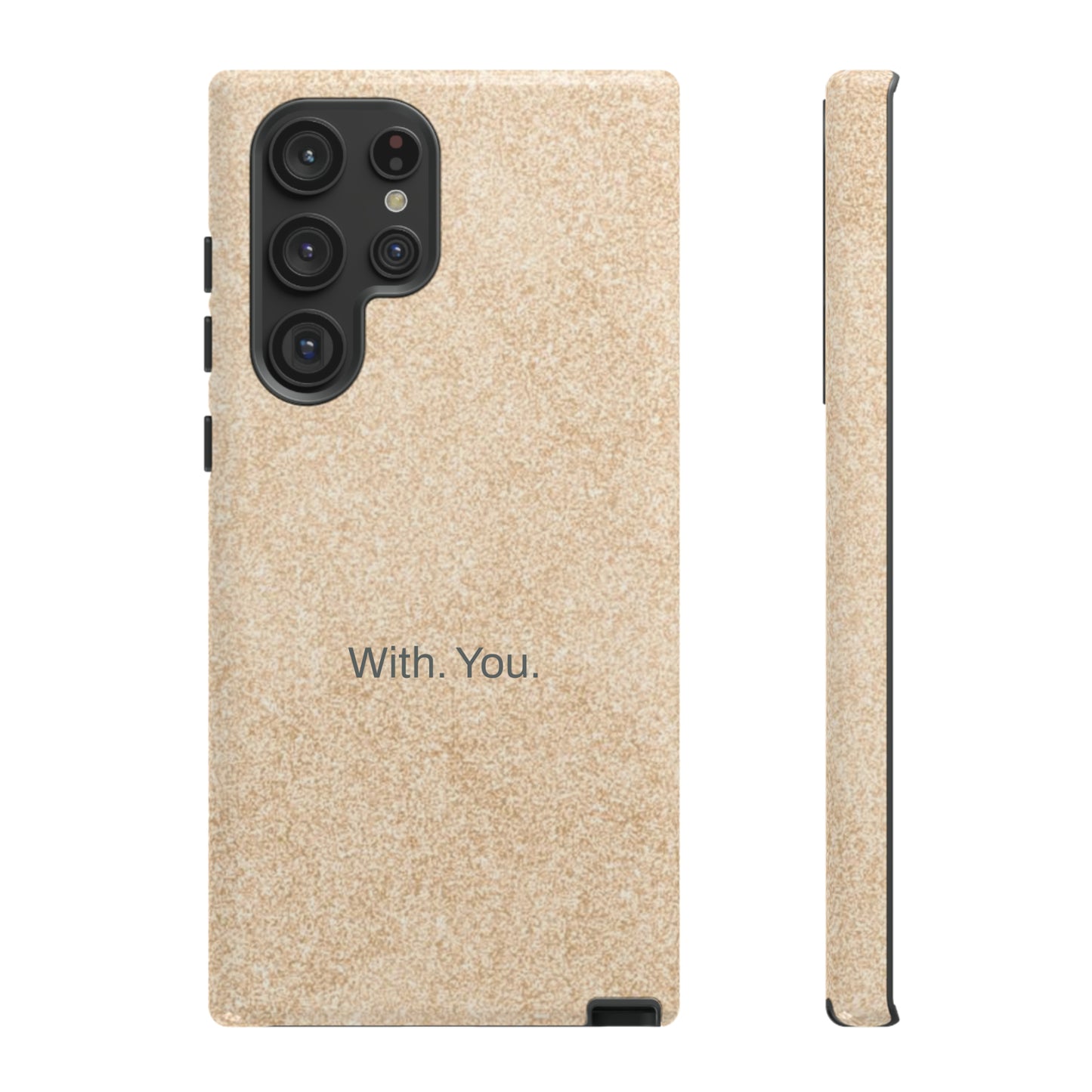 With. You. / Sand Floor Samsung Case