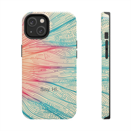 Say. Hi. / Calla Sings iPhone Case